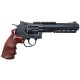 WinGun 6" Revolver (BK), Revolvers are one of the coolest gun types around - their classic wheel gun motif just exudes class, and thanks to their inclusion in film and TV for 40+ years, they are instantly recognisable